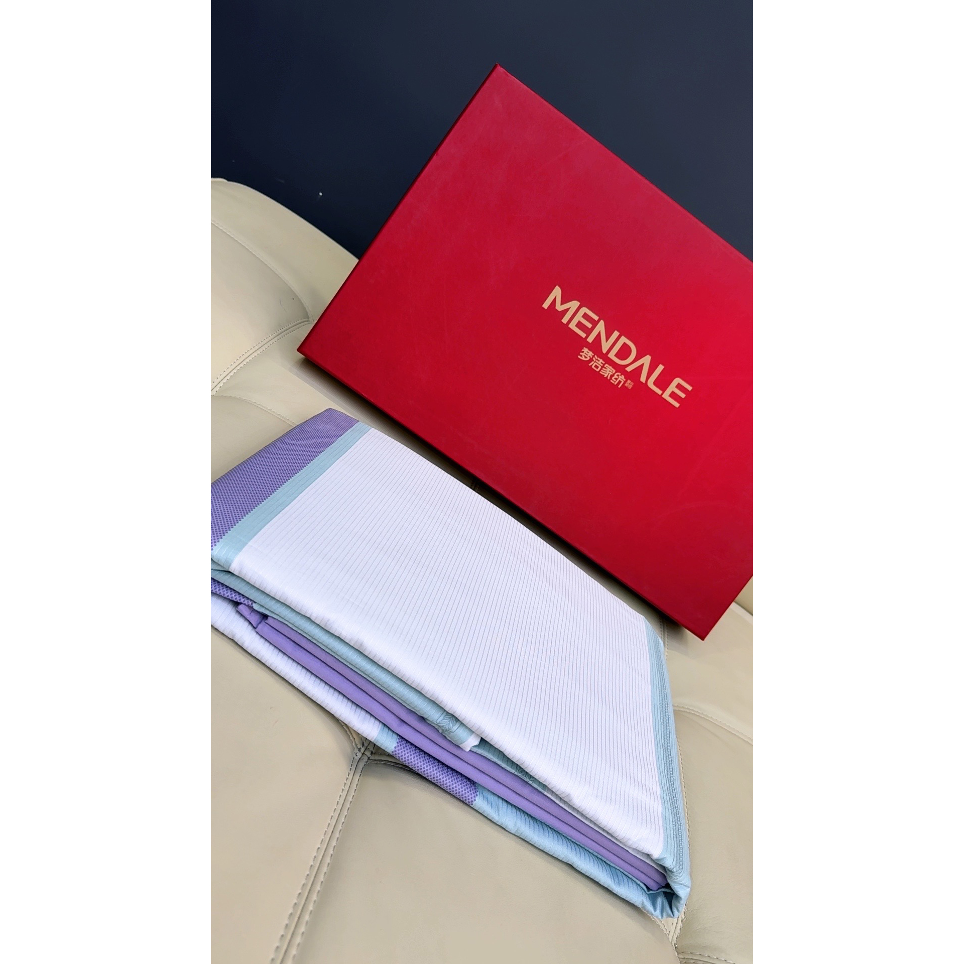 品牌原单梦家纺-50S纯-棉提花印花【四件套—2.2m*2.4m】迪曼—0640