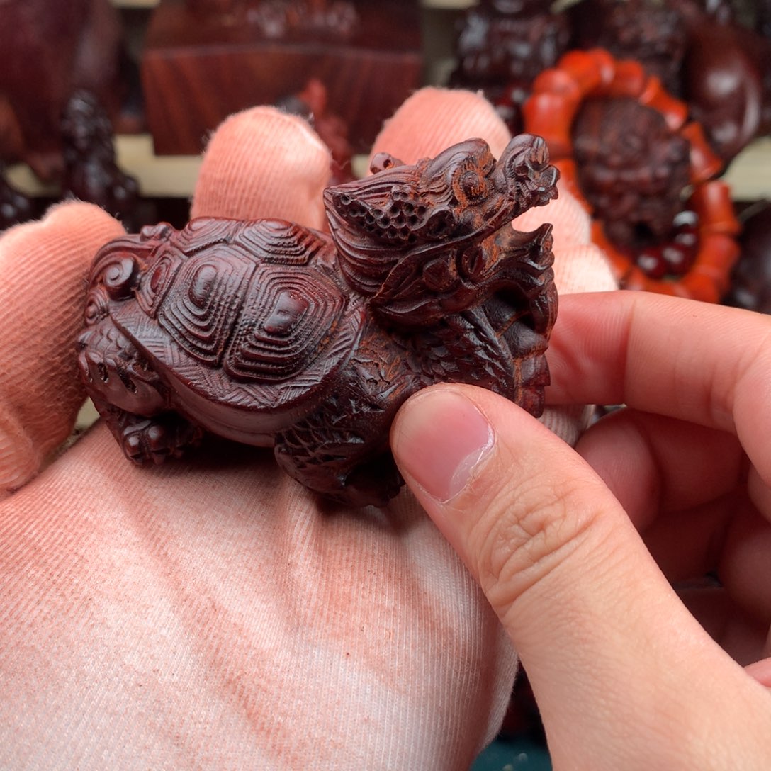 木高品质血檀龙龟