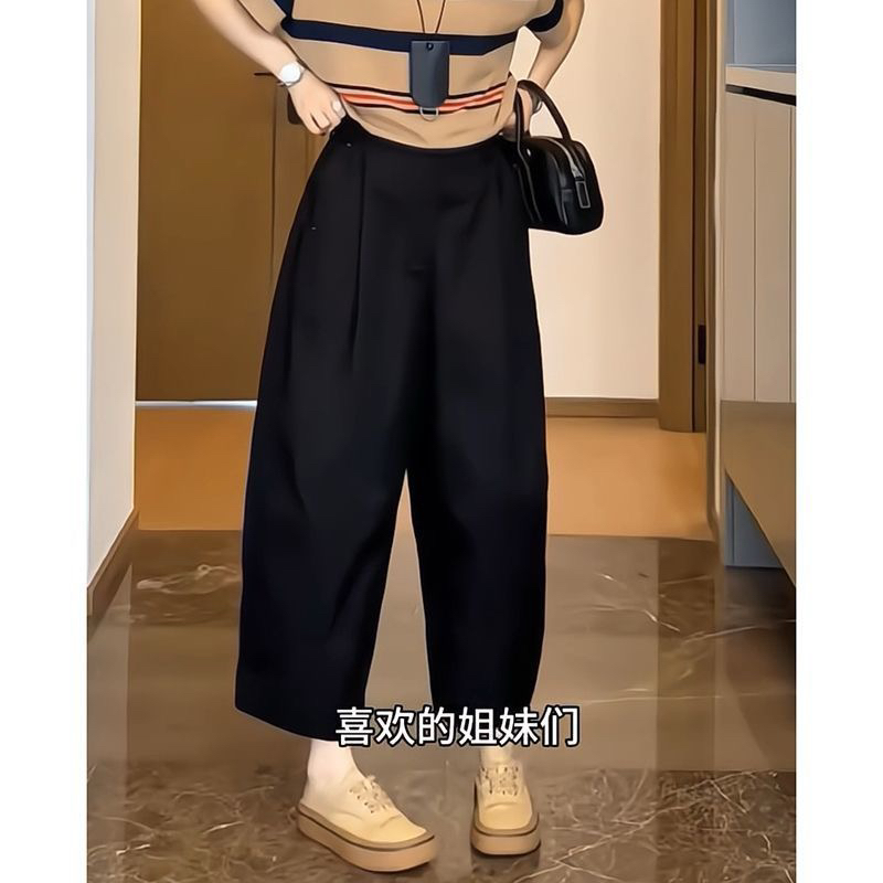 韩版35666老爹小脚裤