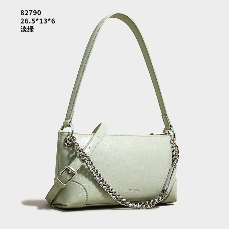 【RAIN.CUN】SK-82790-淡绿-高定轻奢时尚百搭潮流女士包包