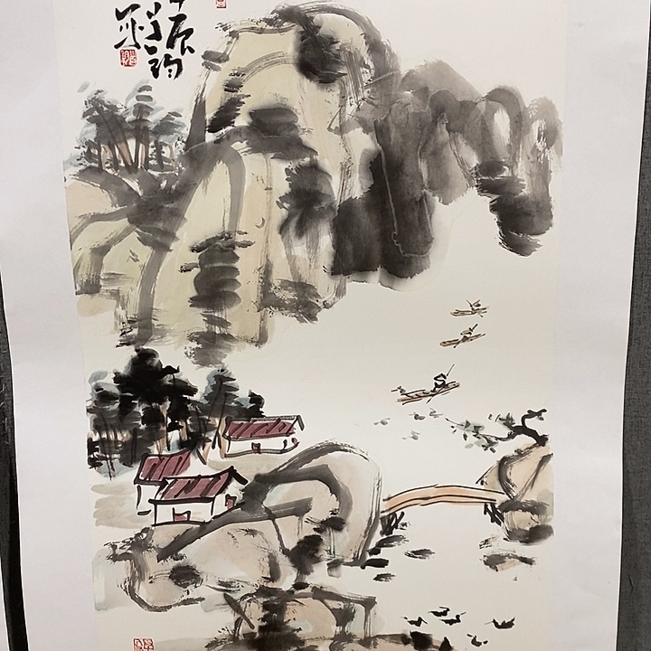 国画手写手绘作品300