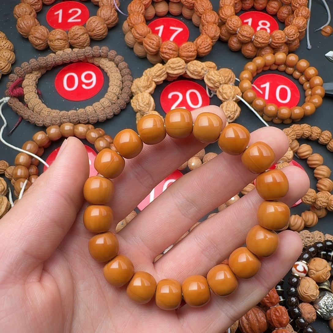 文玩核桃手串张***9老型