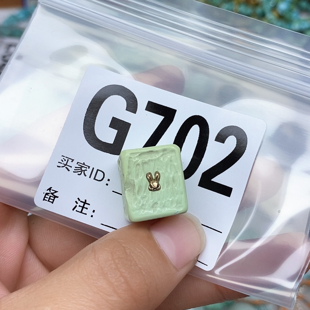 绿松石配饰未镶嵌暖*宝