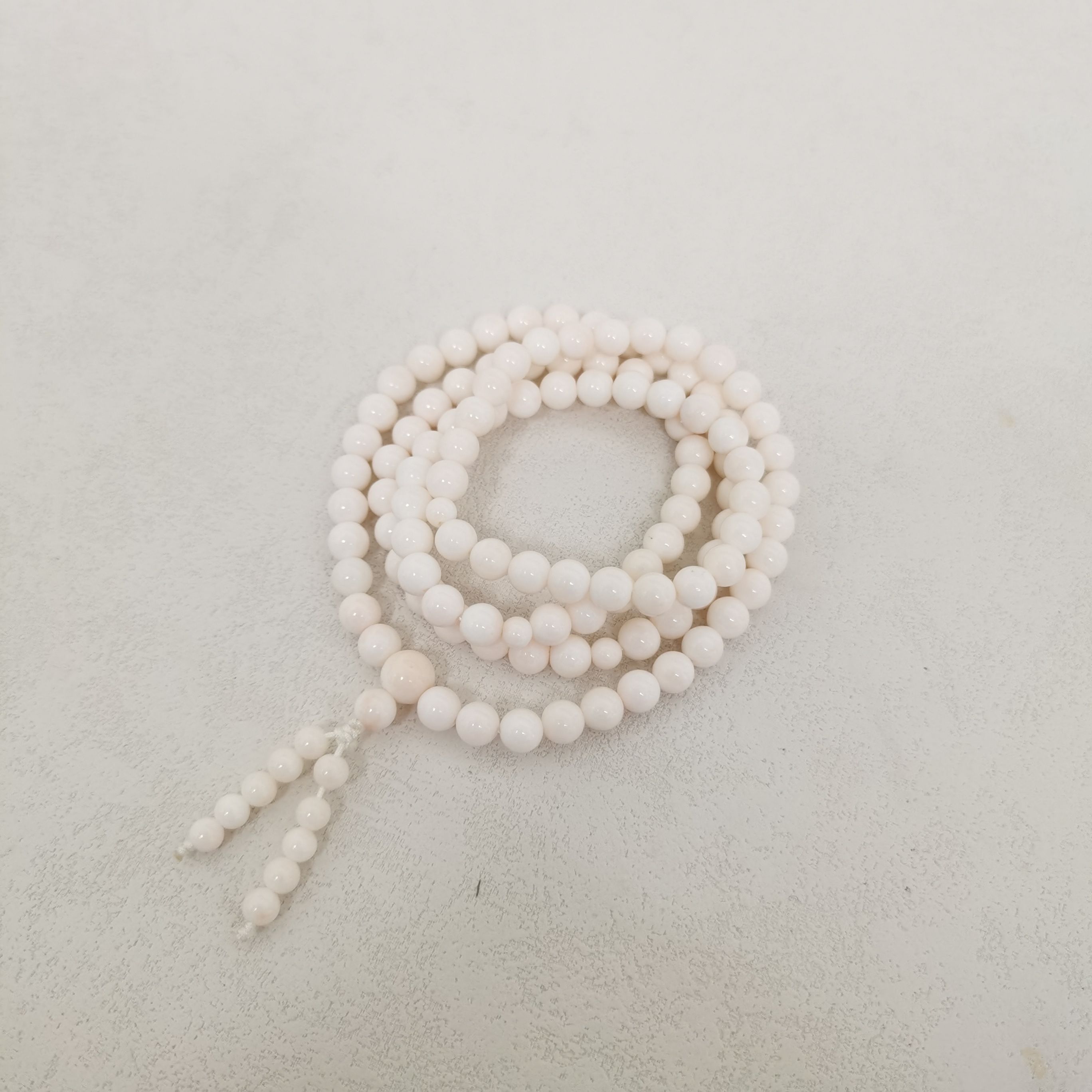 Chii Lih绮丽珊瑚 天然珊瑚 多样性 粉白珊瑚108颗念珠/92103