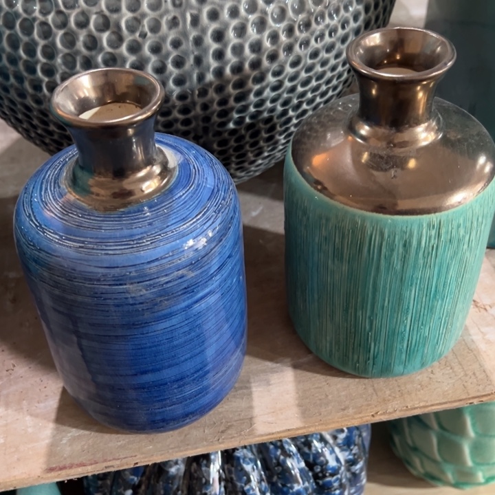 陶瓷花瓶摆件外贸出口微瑕捡漏