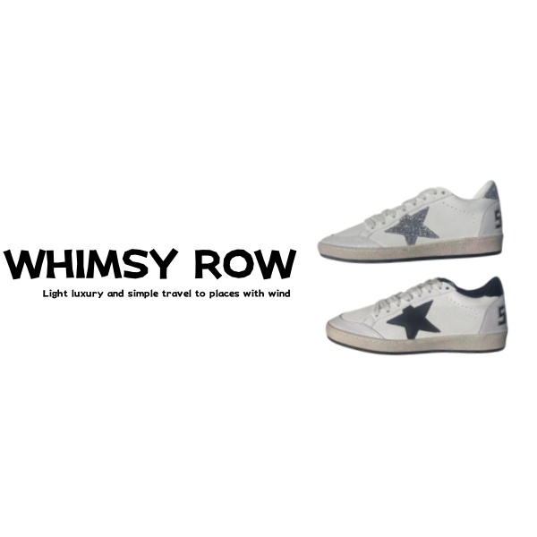 【WHIMSY ROW】星星经典女款闪钻休闲鞋