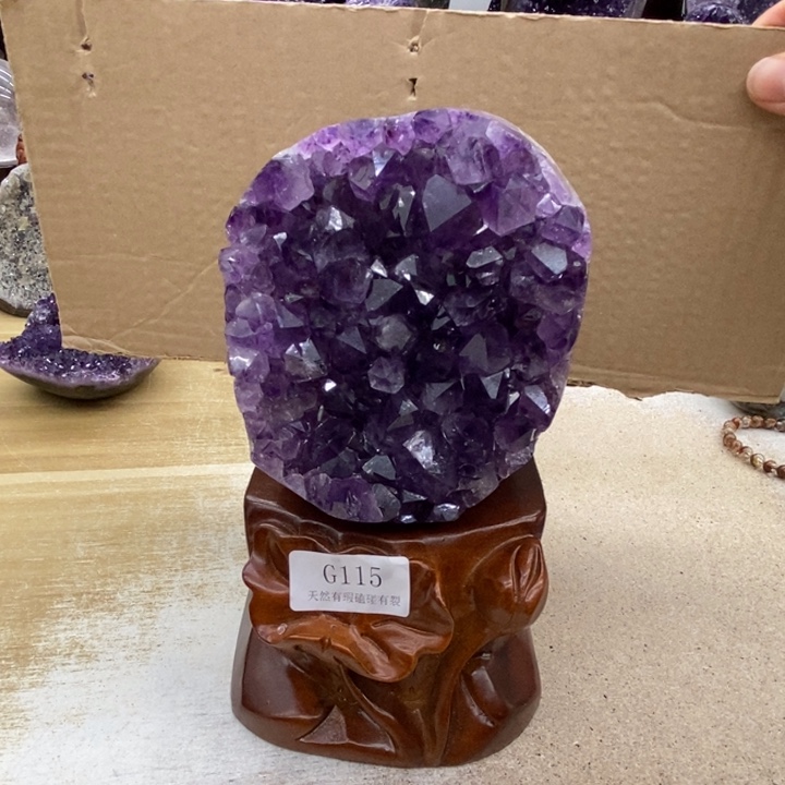 紫晶大型摆件（非配饰）未镶嵌