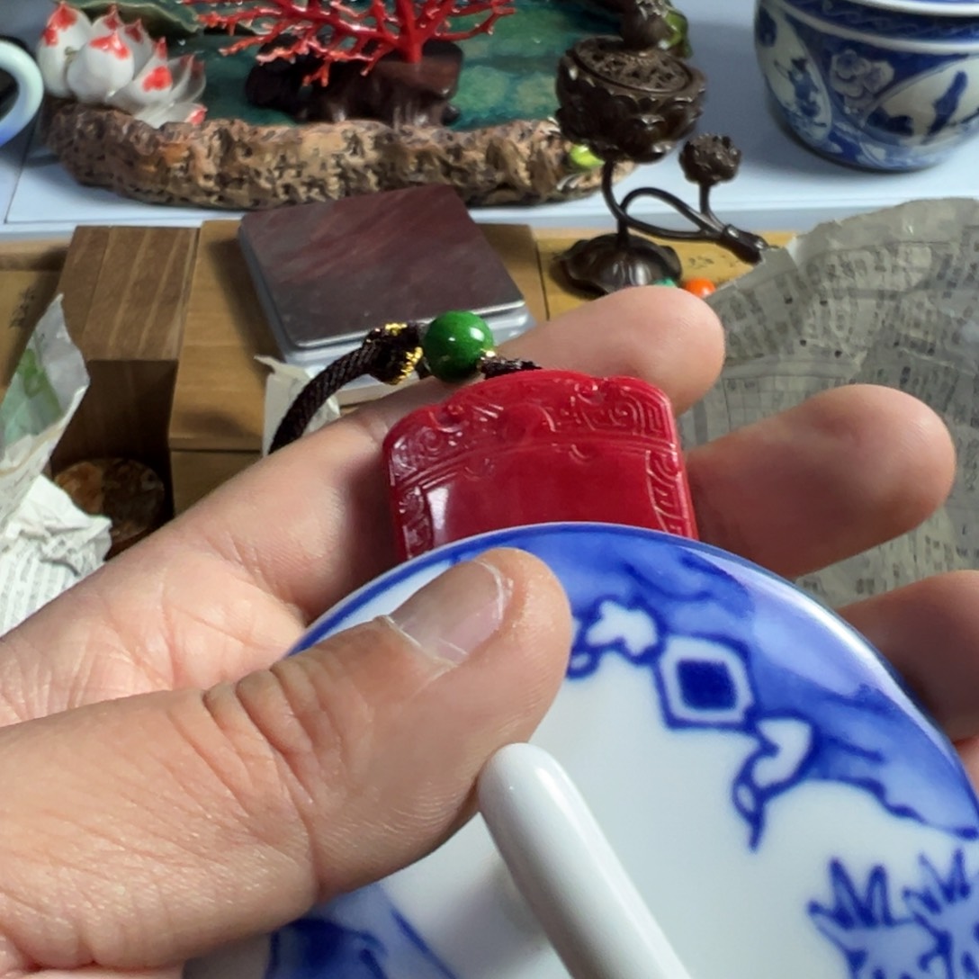紫砂茶叶罐我家粉皮真好看啊