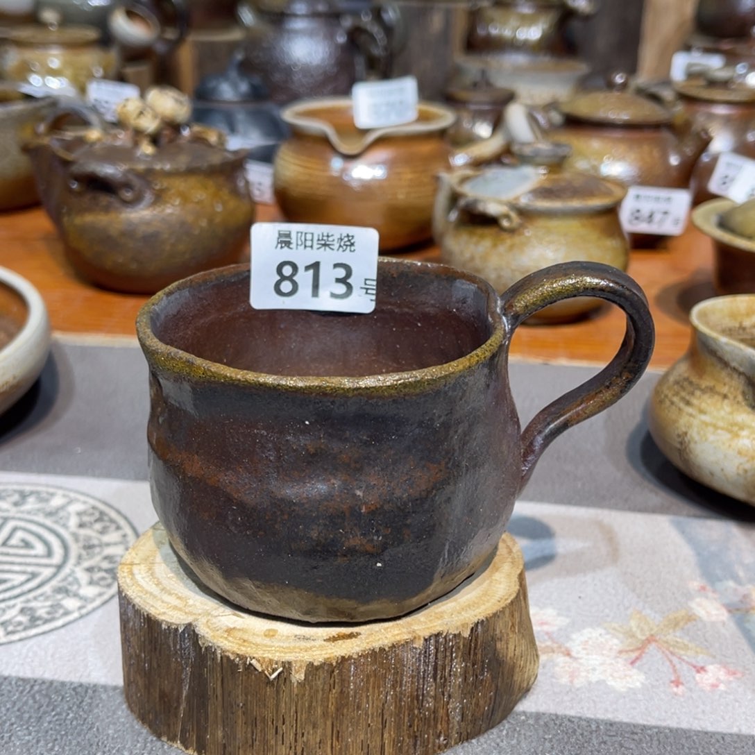 尚佤柴烧茶器，200毫升，手捏