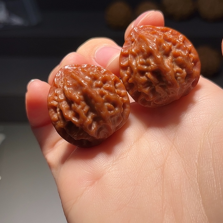 文玩核桃把件九龙030