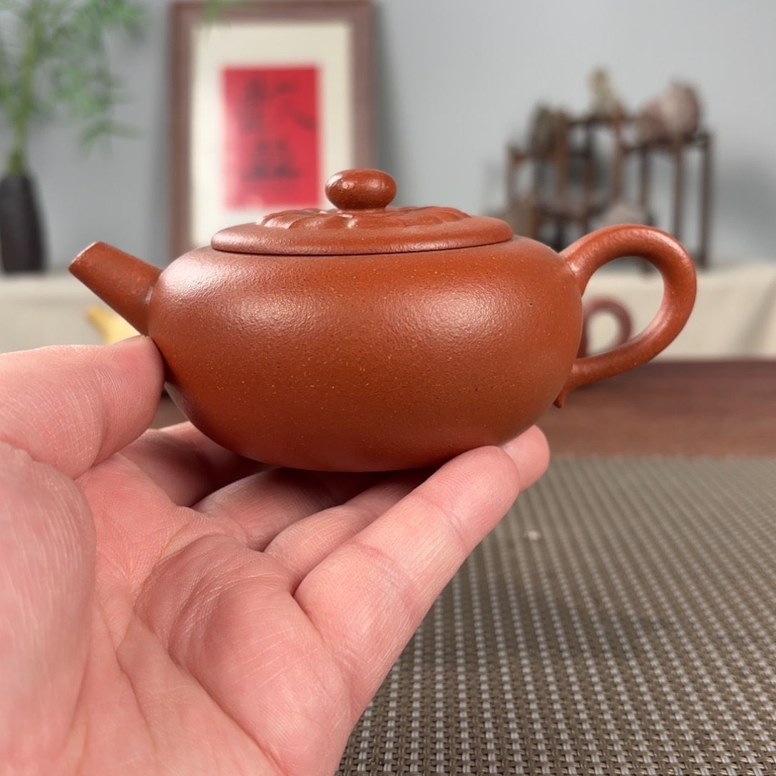 紫砂茶壶黄龙山原矿紫砂壶