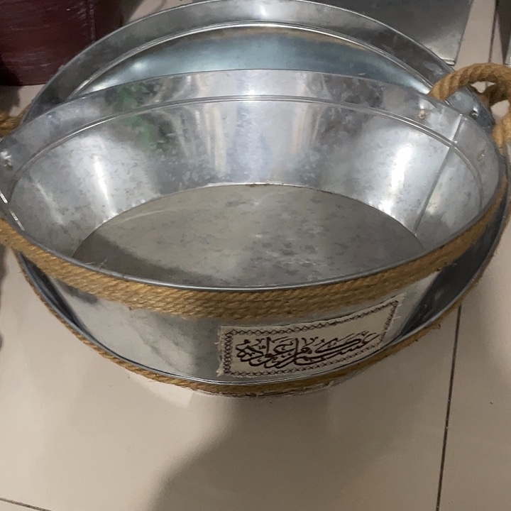 红陶铁艺园艺柳编花插微瑕