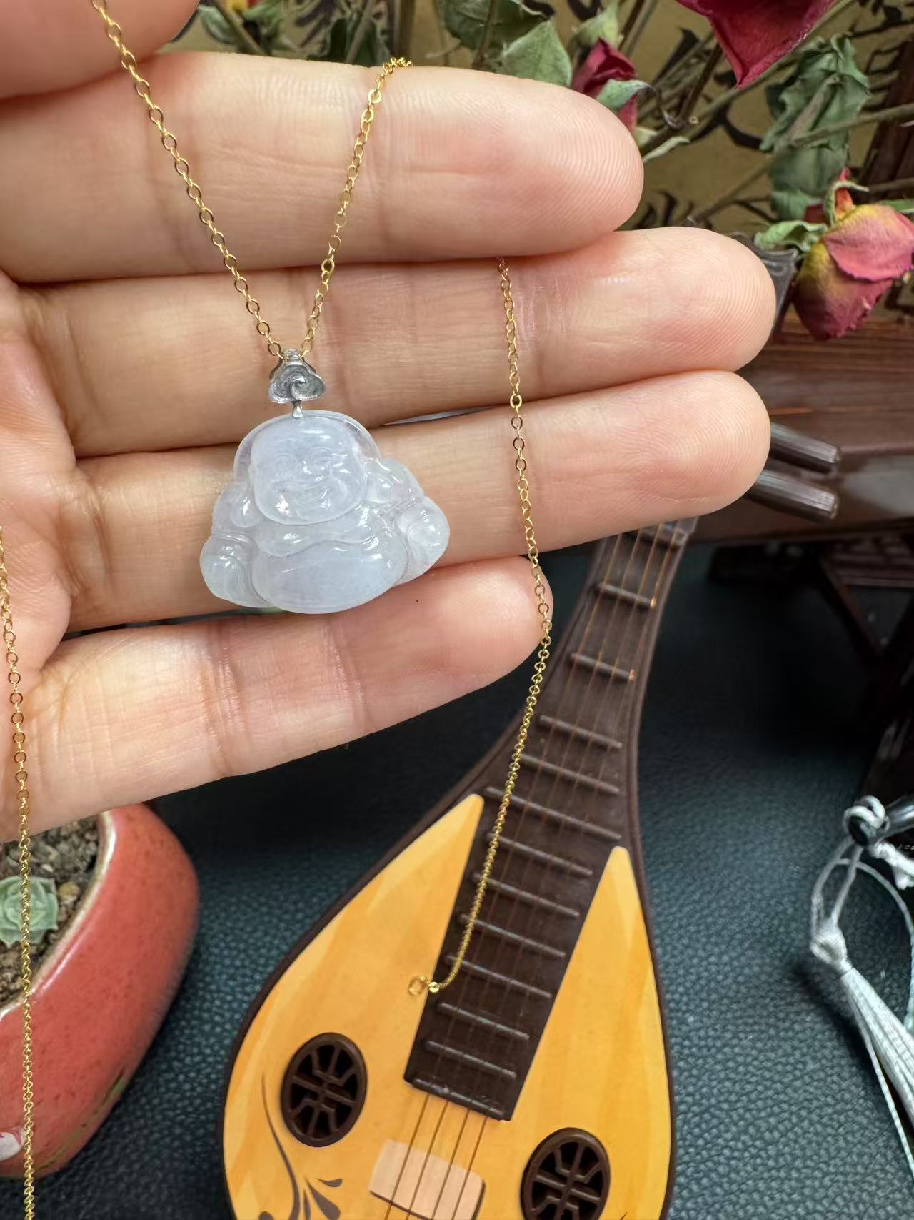 天然翡翠缅甸A货佛公