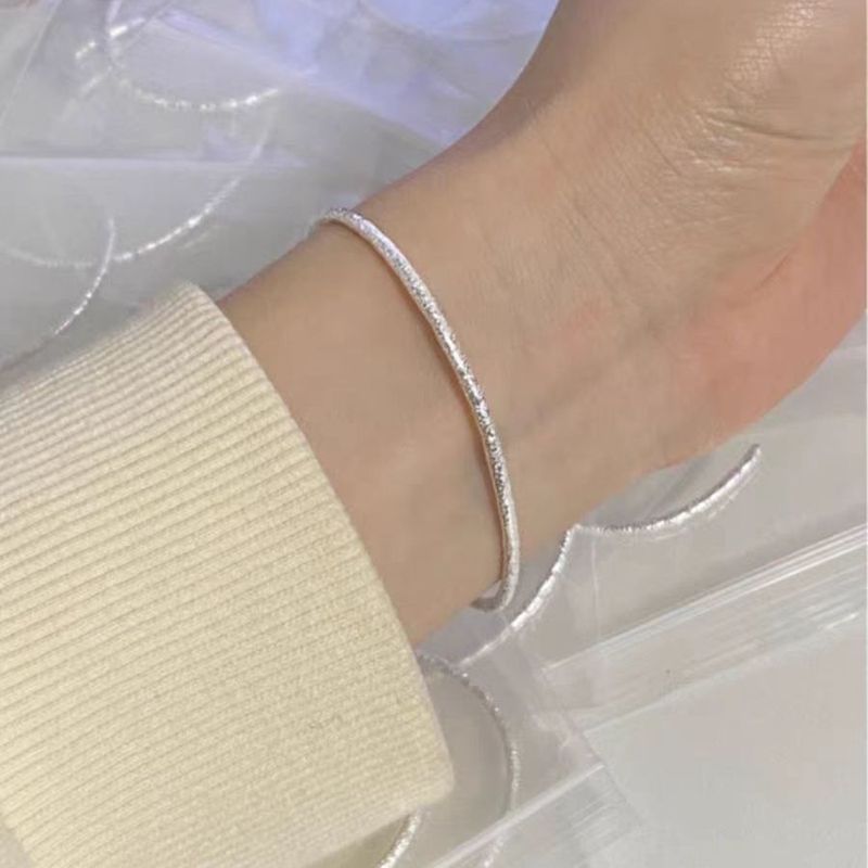 细闪纹路不规则手镯28254