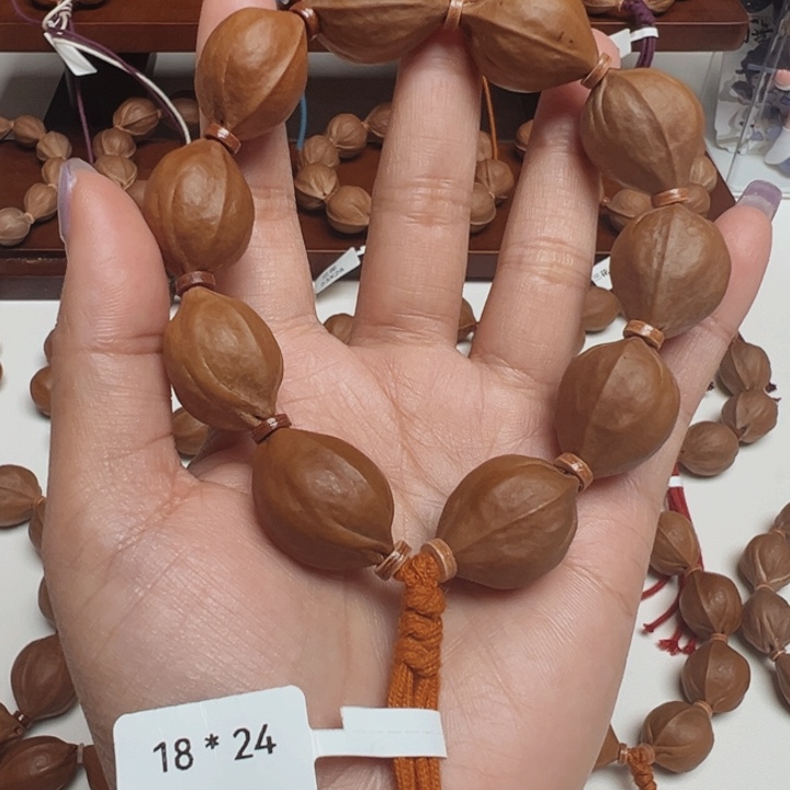橄榄核手串/手链18*24三花