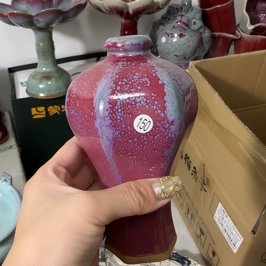 陶摆件郑家钧窑摆件