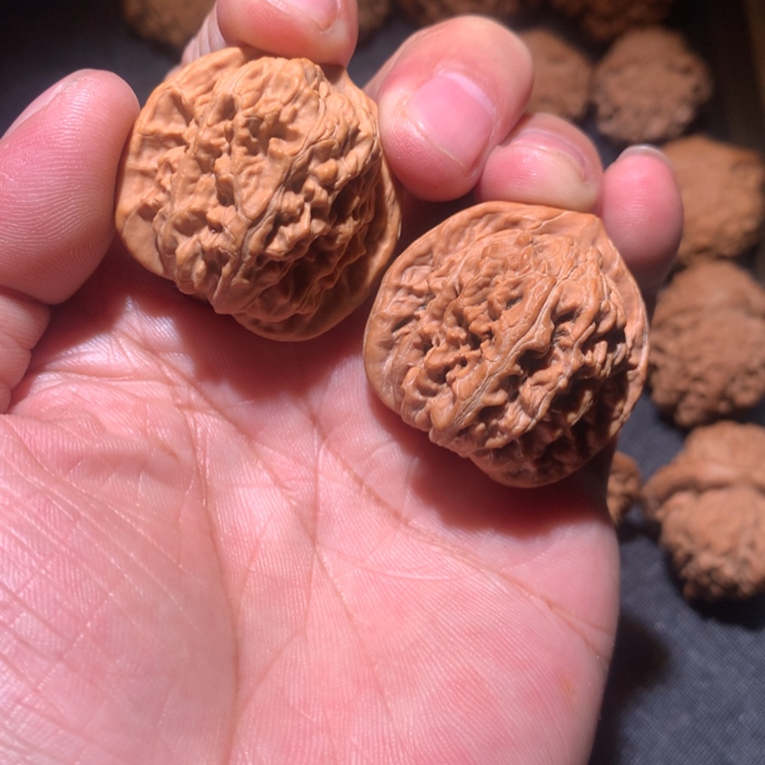 把件文玩核桃35四座楼