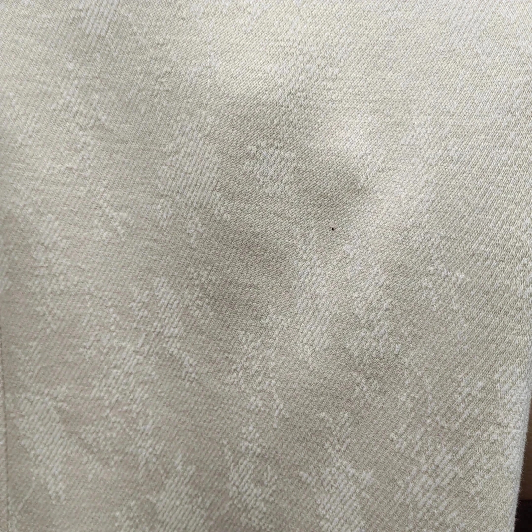 米白朦胧 醋酸蚕丝羊绒布料活动价