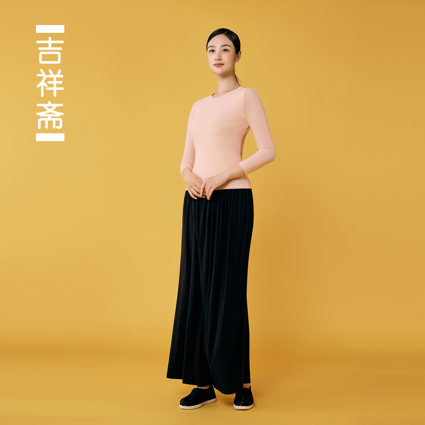 吉祥斋中国风古风新中式气质国色打底衫中式国风女装修身舒适百搭