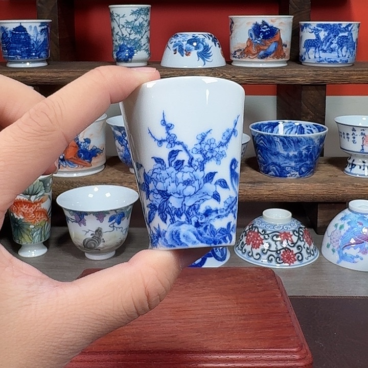 杯现代景德镇陶瓷杯