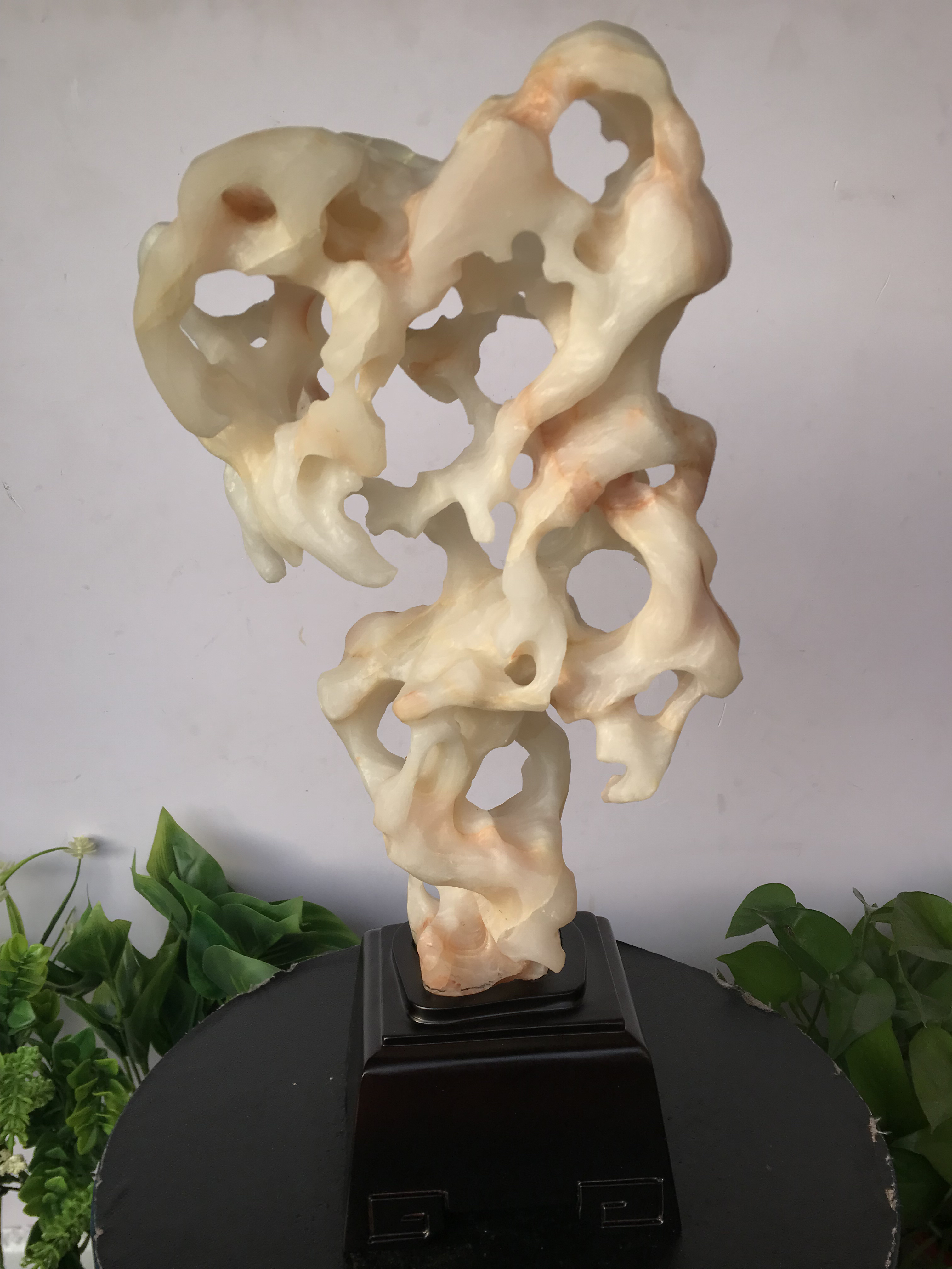 古青石 家居摆件客厅创意装饰尺寸20*9*47