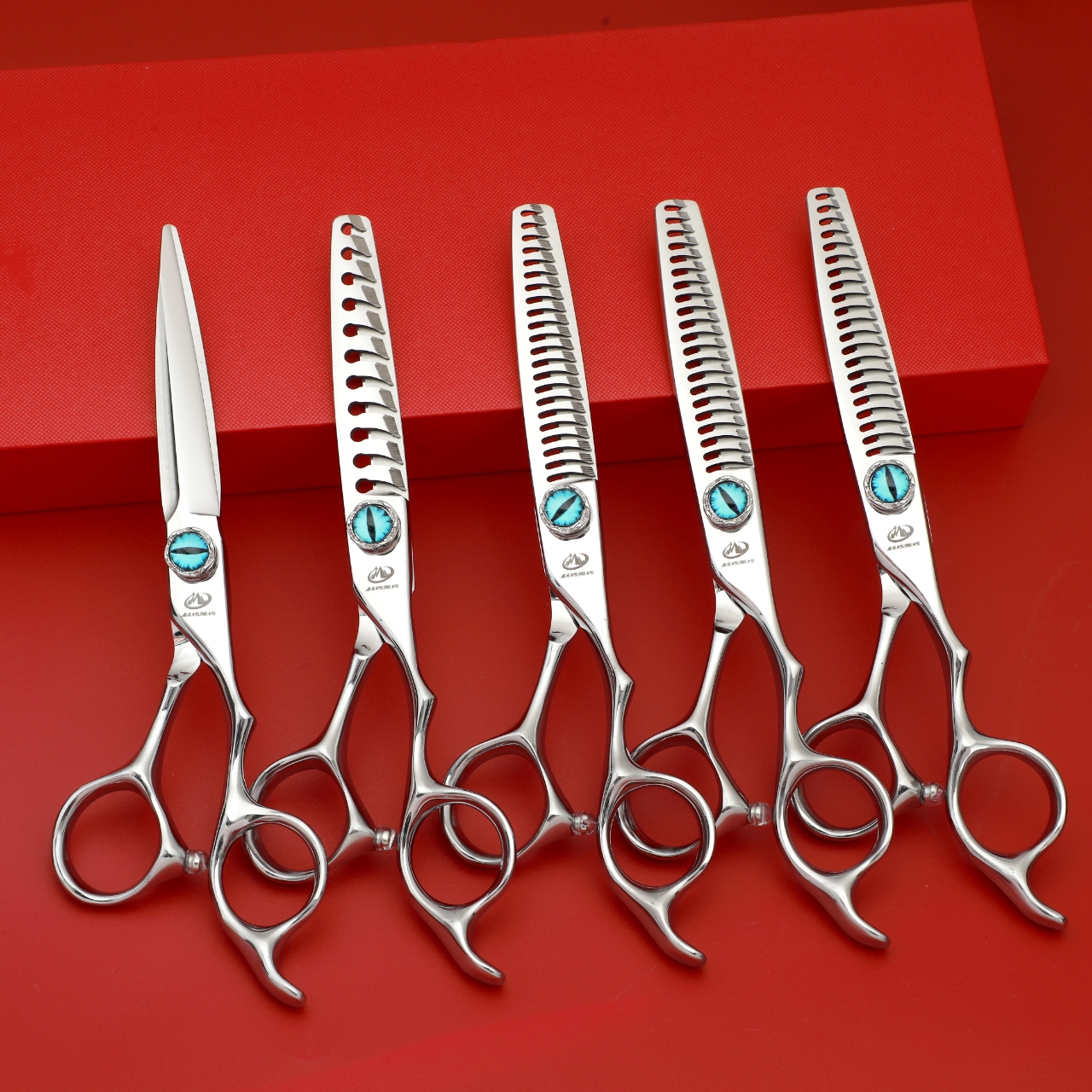 发廊专用6寸发型师专用平剪 无痕牙剪理发店专用