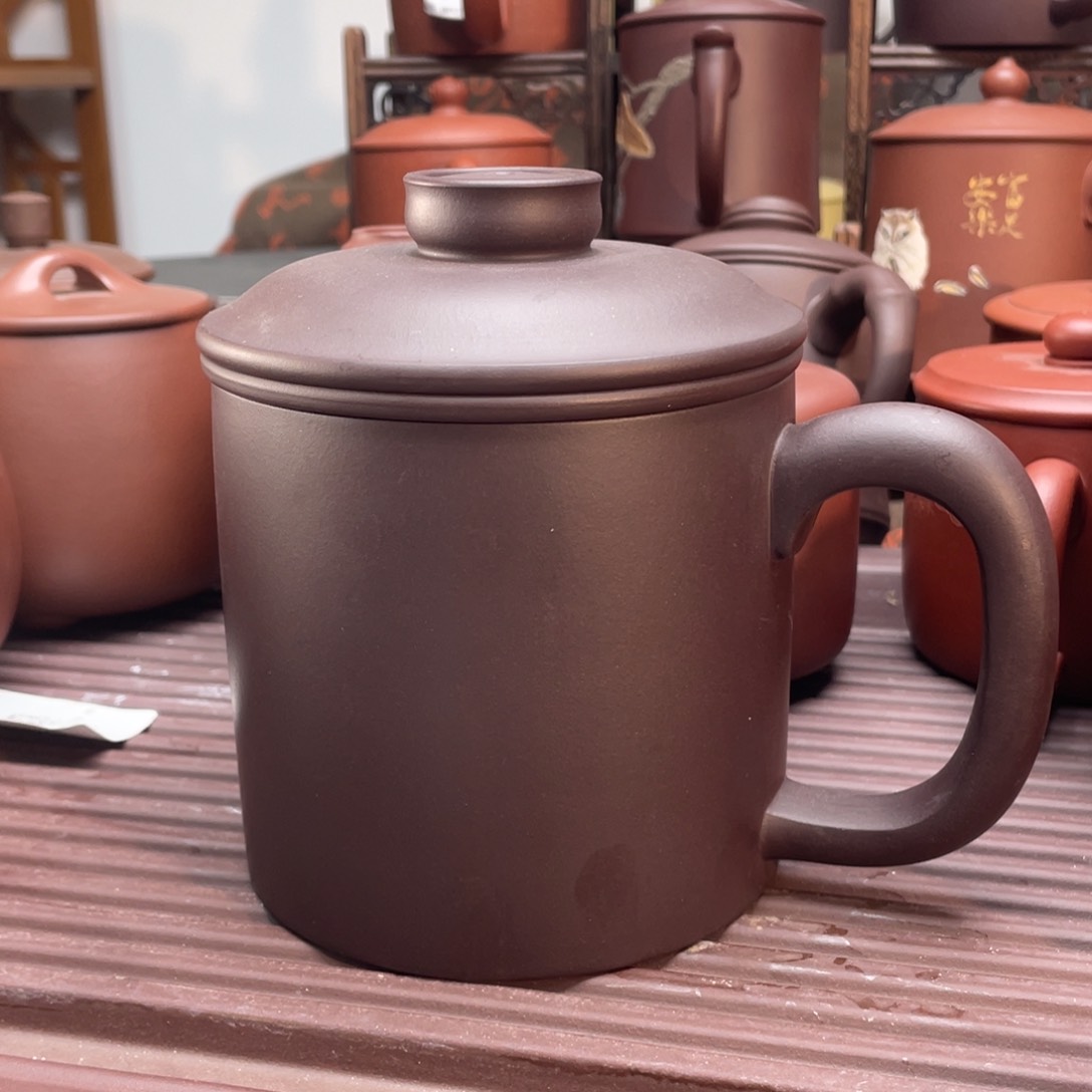 紫砂茶杯宜兴紫砂杯