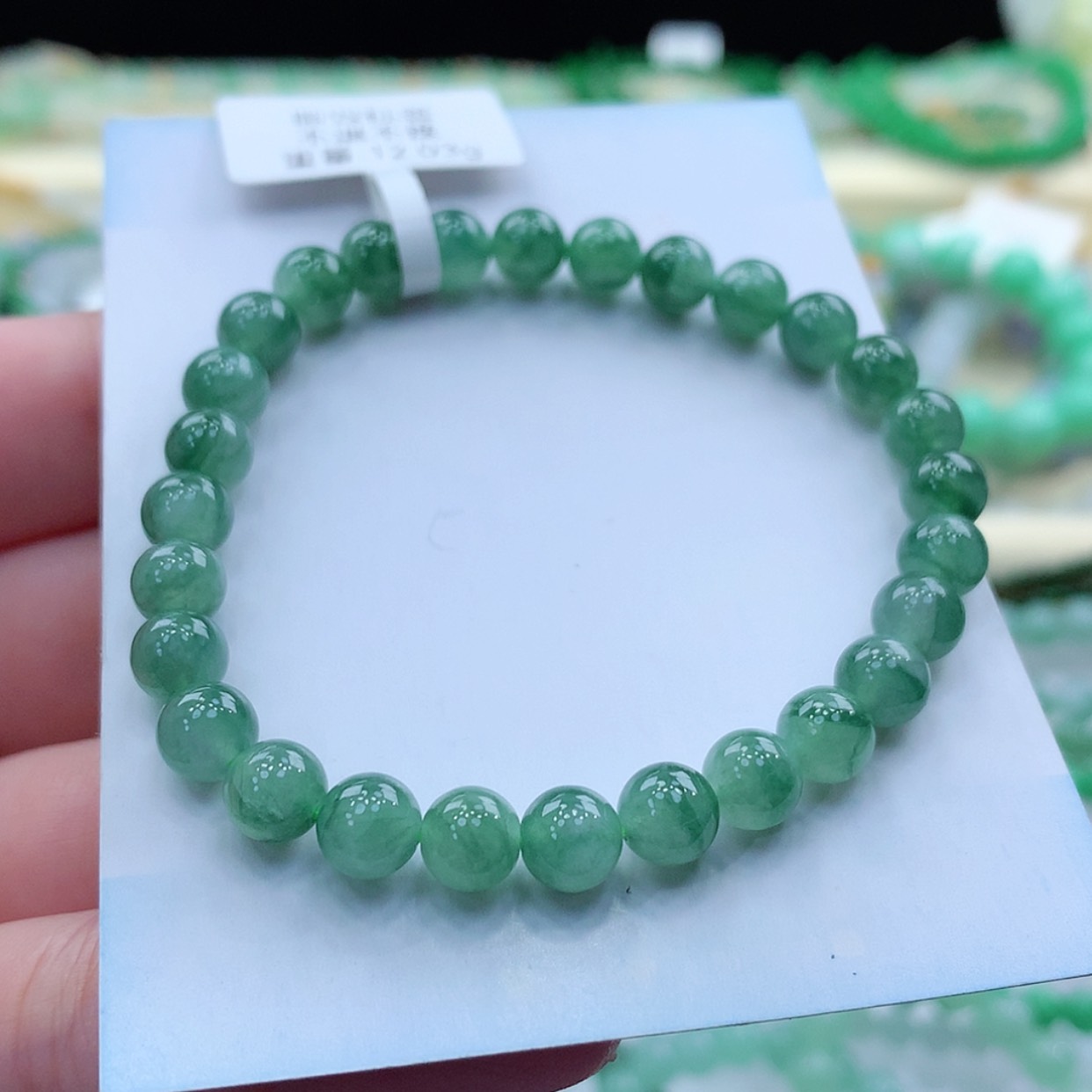 【闪购商品】翡翠颈饰未镶嵌缅甸天然a货翡翠