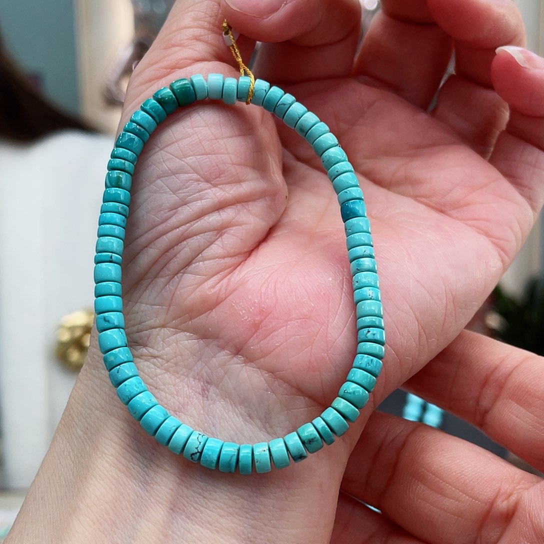 绿松石手串未镶嵌