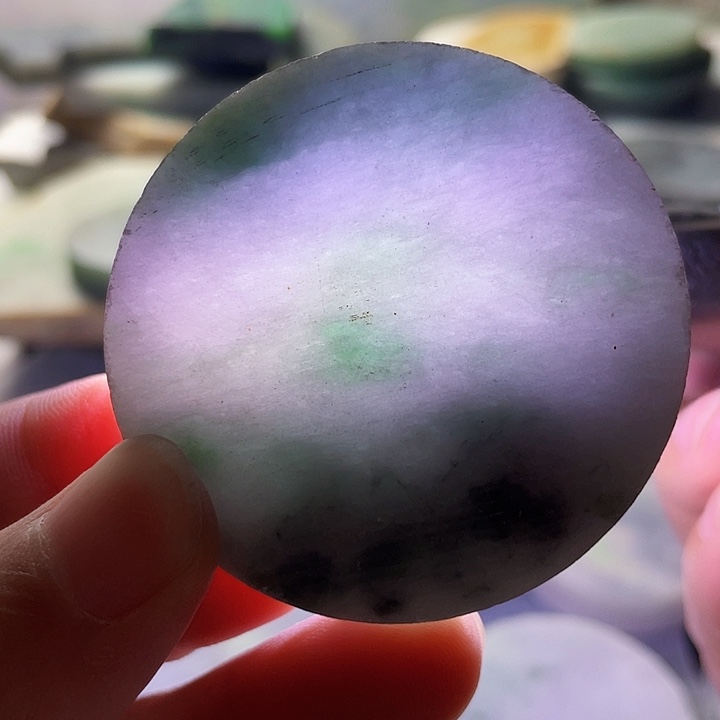 翡翠挂件未镶嵌毛料91