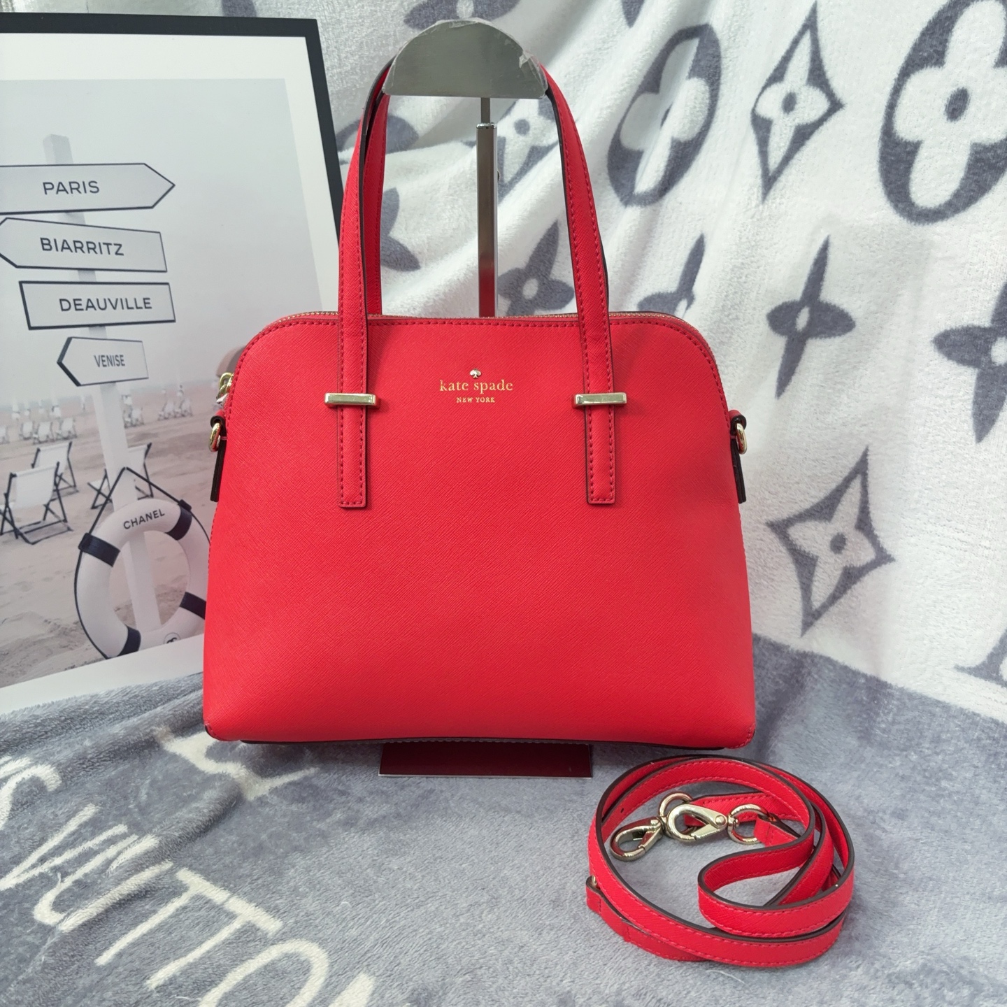 95新 Kate spade/凯特丝蓓 凯特丝蓓手提斜挎包a9360
