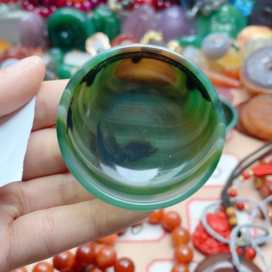 玛瑙/玉髓颈饰合金李****活