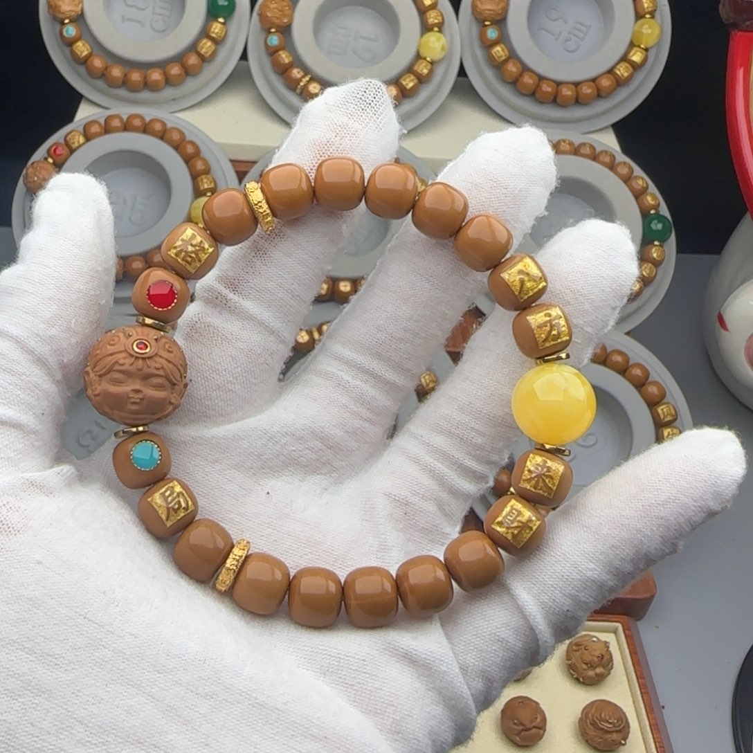 猴头核桃吊坠全品老型猴头手串私人订制