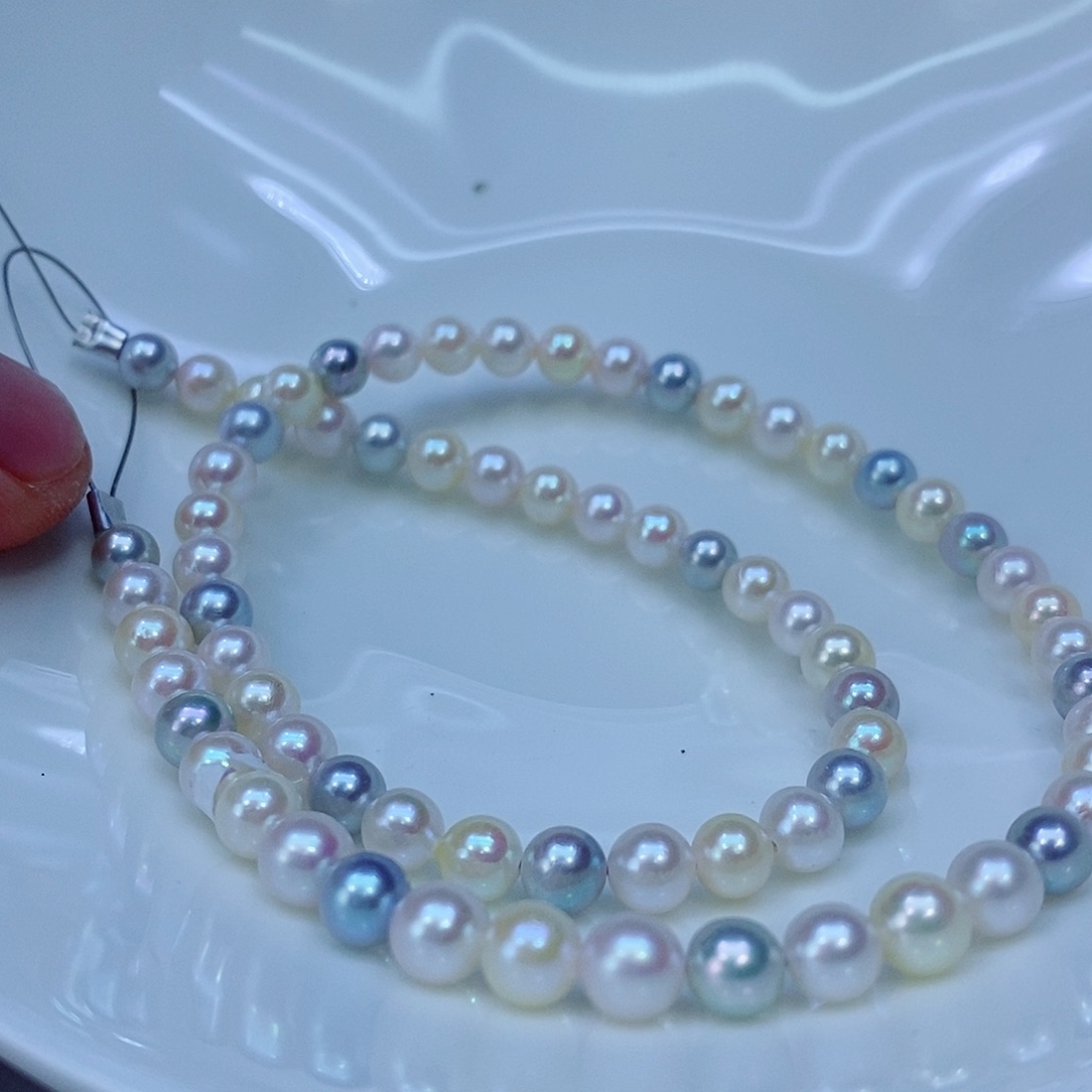 海水珍珠颈饰银S925镶嵌