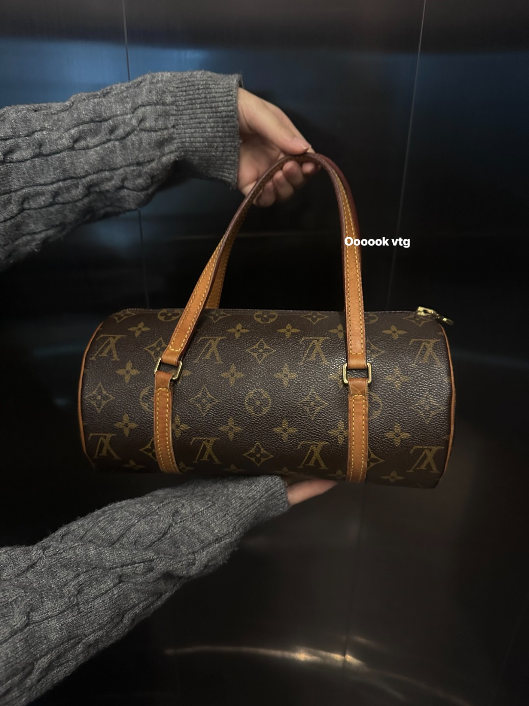 95新 LouisVuitton/路易威登 CS6990 老花巴比龙小号手提包