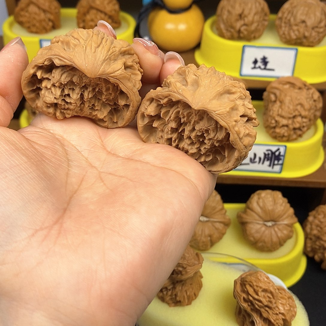 核桃蛇头 文玩/木作/... 文玩把件/