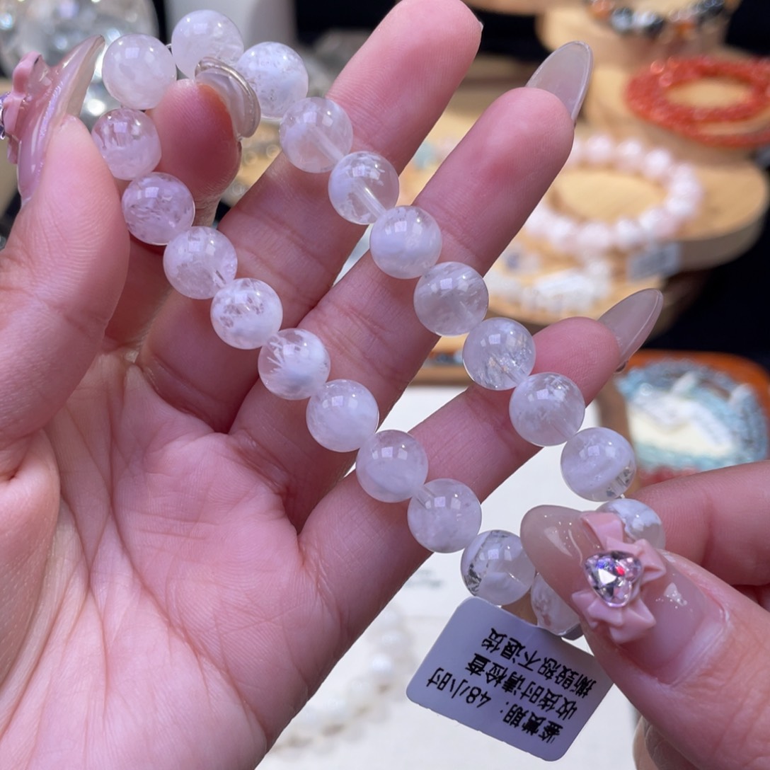 水晶手串未镶嵌❄️****雪花幽灵
