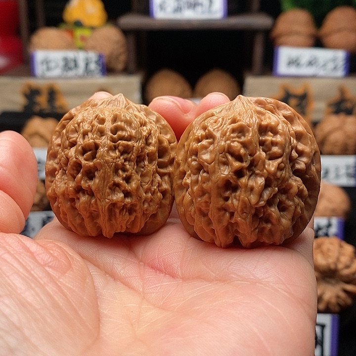 文玩核桃把件西北将军膀