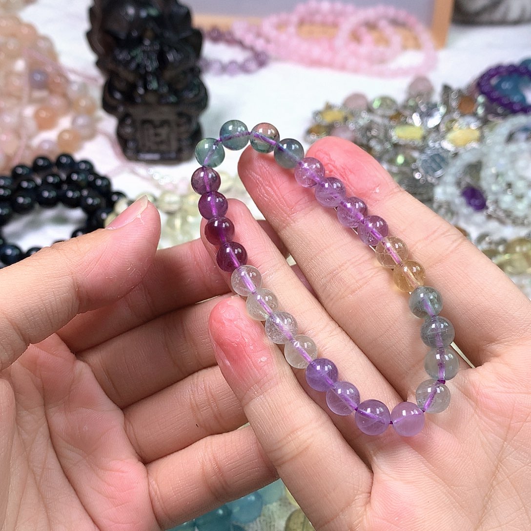 水晶手链未镶嵌天然