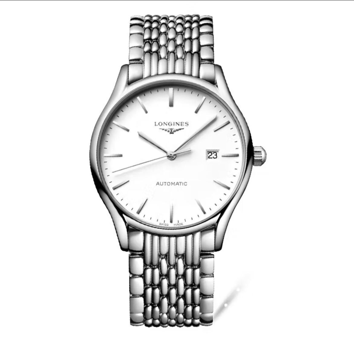 99新 Longines/浪琴 律雅961/40经典自动机械男士/瑞士名表简约