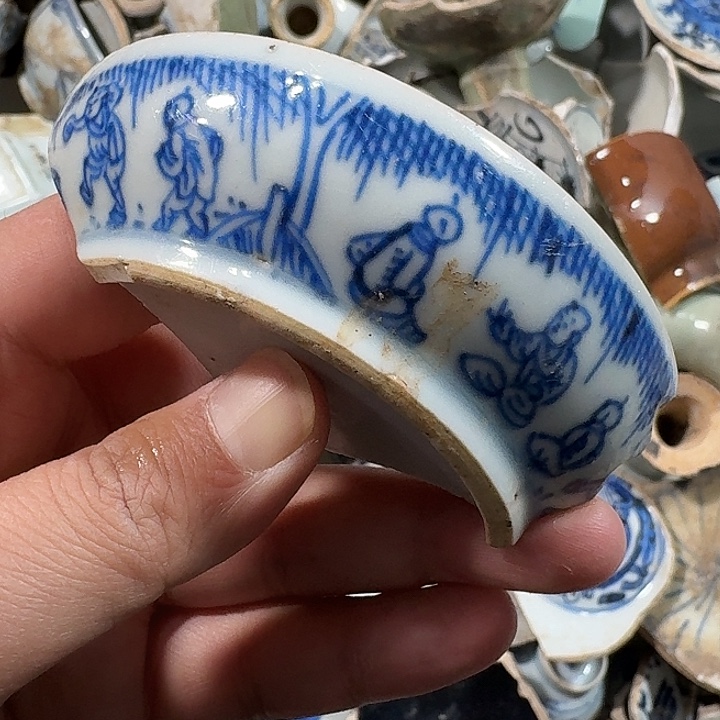 瓷片瓷片标本，顺丰包邮