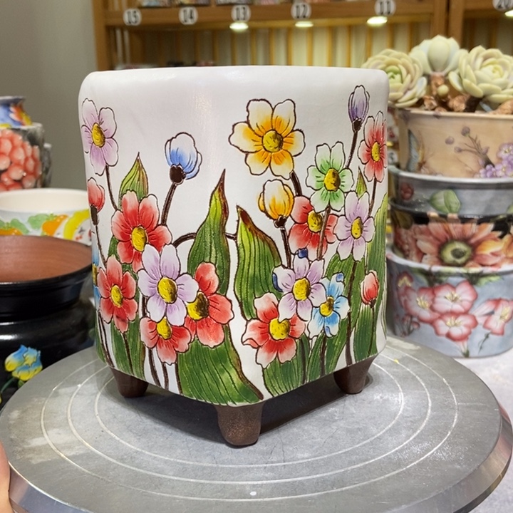 景德镇艺术手绘作品