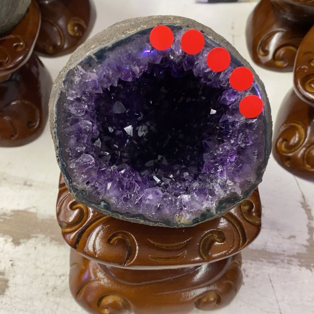 水晶摆件婷未镶嵌