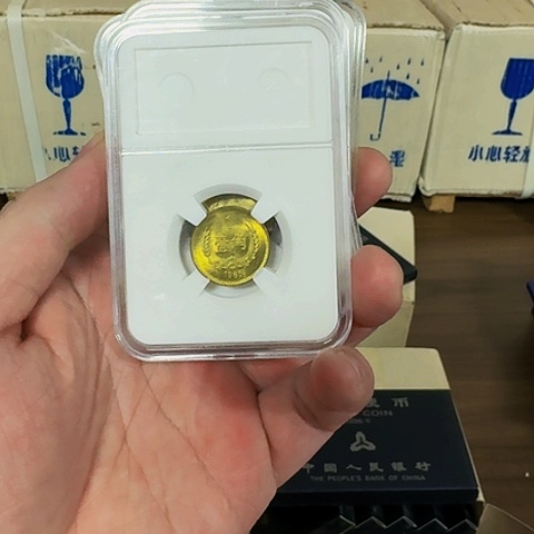 其他普通金属长城币1985年一角单枚