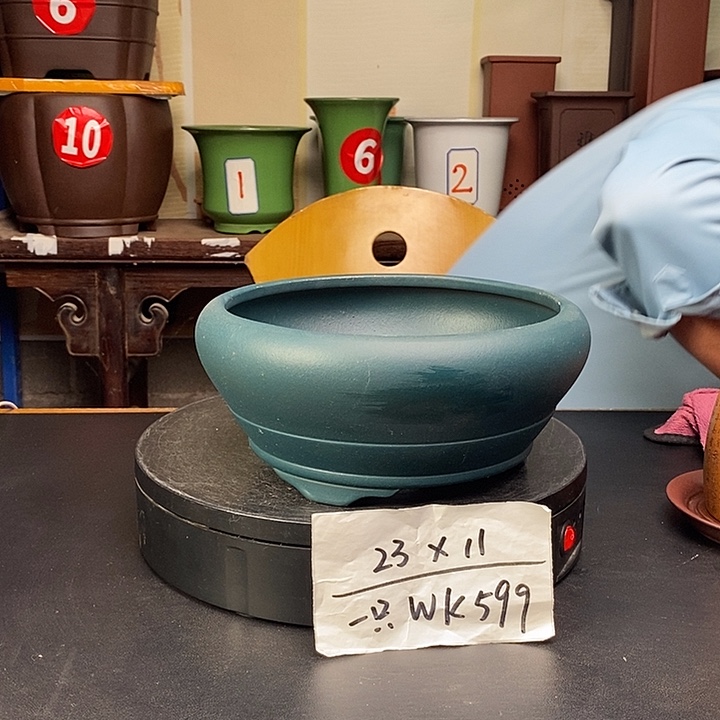 花盆紫砂货号一只WK599