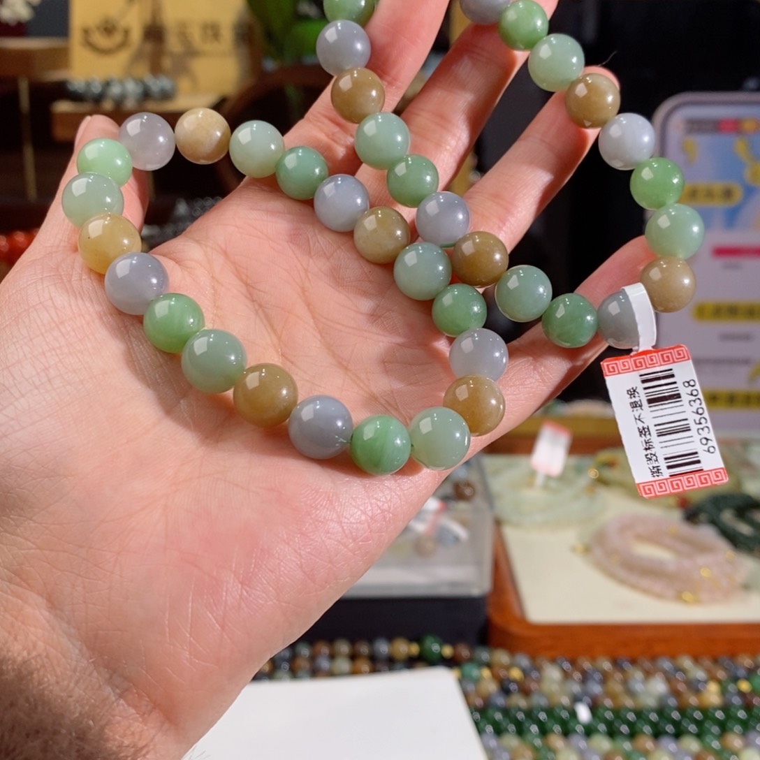 和田玉手串多样性拍一发一未镶嵌