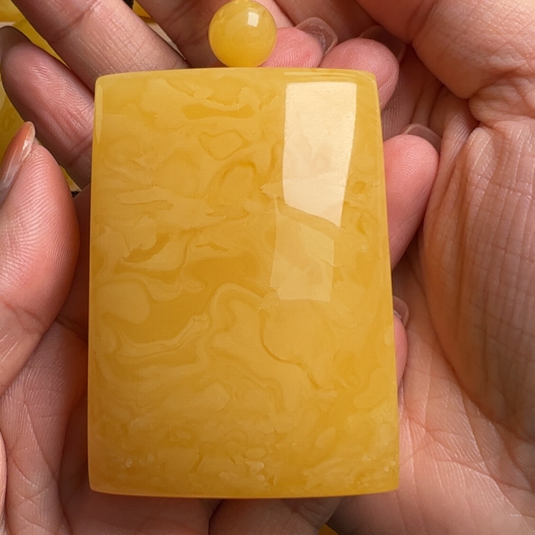 蜜蜡毛衣链未镶嵌无优化