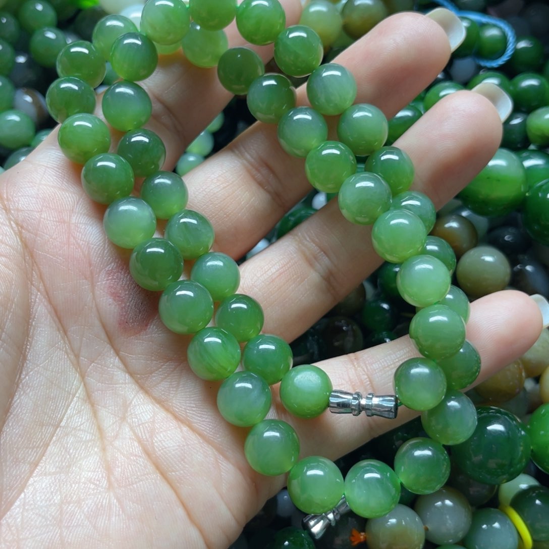 和田玉手链未镶嵌