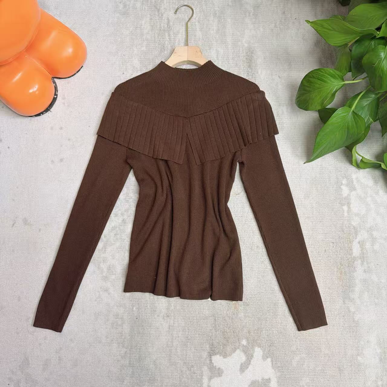 2025V v工作室新款 冬季新款高定打底气质长袖时尚百搭—6652