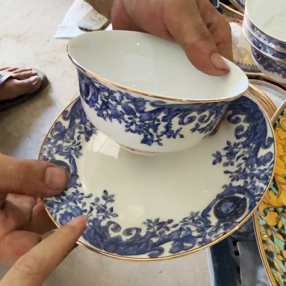 瓷片陶瓷骨瓷工艺骨瓷工艺精湛精巧